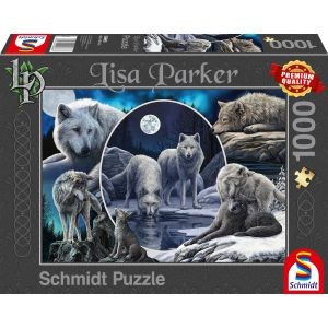 Prächtige Wölfe, Puzzle 1000 Teile Lisa Parker