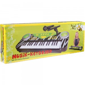 Boogie Bee Elektronisches Keyboard mit Mikrofon