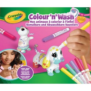 Crayola Color n Wash Hund + Katze