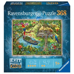 Dschungelsafari Exit-Kids Puzzle 368 Teile