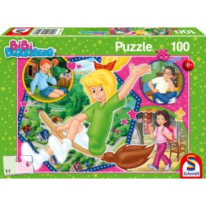 Hex-Hex, Puzzle 100 Teile Bibi Blocksberg