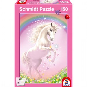 Rosa Einhorn Puzzle 150 Teile