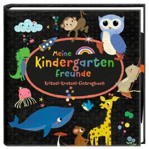 Meine Kindergartenfreunde - Kritzel-Kratzel-Eintragbuch