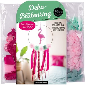 Dein Zimmer/Style! Deko-Blütenring Flamingo (100% s.g.)
