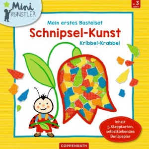 Mein 1. Bastelset: Schnipsel-Kunst Kribbel-Krabbel (Mini-Künstler)