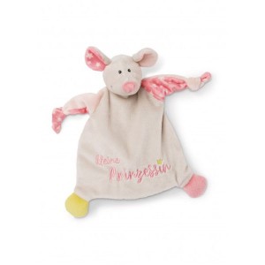 NICI Schmusetuch Maus "Kleine Prinzessin"