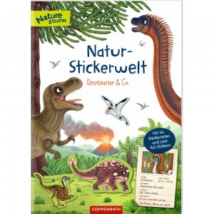 Natur-Stickerwelt: Dinosaurier & Co. (Nature Zoom)