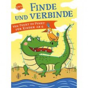 Finde und verbinde. Von Punkt zu Punkt für Kinder ab 6