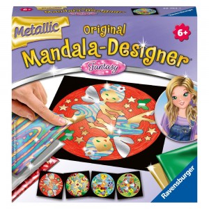Fantasy Mandala-Designer Mini metallic