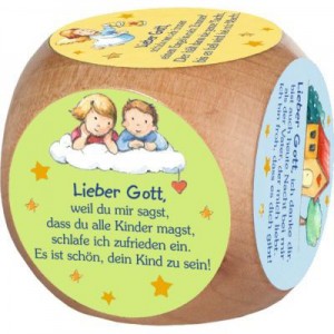 Mein Gebetswürfel zur guten Nacht