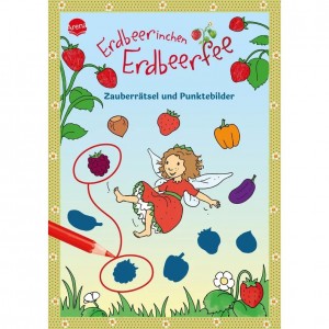 Erdbeerinchen Erdbeerfee. Zauberrätsel und Punktebilder