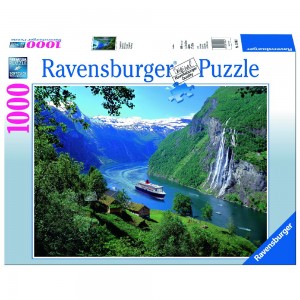 Norwegischer Fjord Puzzle Puzzle 1000 Teile