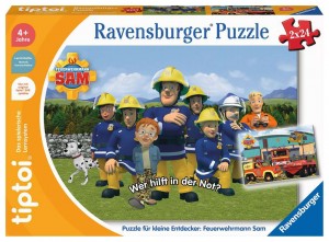 tiptoi® Puzzle für kleine Entdecker: Feuerwehrmann Sam