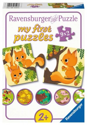 Tiere und ihre Kinder my first puzzles 9x2 Teile