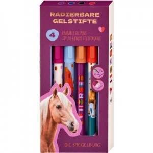 Radierbare Gelstifte - I LOVE HORSES