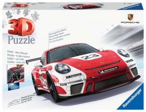 Porsche 911 GT3 Cup "Salzburg Design" 3D Puzzle