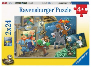 Märchenstunde Puzzle 2x24 Teile