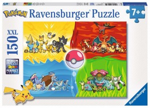 Pokémon Typen Puzzle 150 Teile XXL