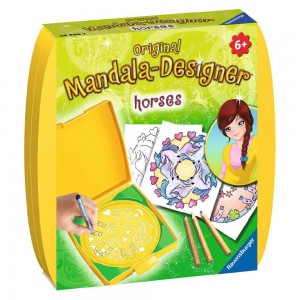 Mini Mandala-Designer Horses