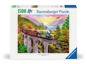 Zugfahrt im Herbst Puzzle 1500 Teile