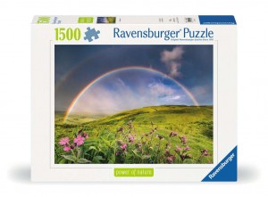 Spektakulärer Regenbogen Puzzle 1500 Teile