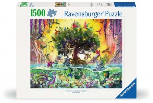 Das Einhorn aus dem See und seine Freund Puzzle 1500 Teile