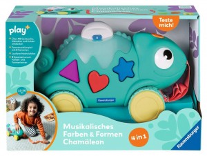 Play+ Musikalisches Farben & Formen Chamäleon