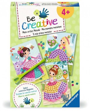 BeCreative Bastelset DIY Mosaik Prinzessinnen
