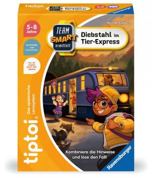tiptoi® Team SMART ermittelt - Diebstahl im Tier-Express