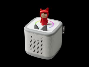 Toniebox 2 Mondgrau Starter Set Kreativ-Tonie Rot