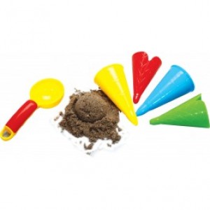 GOWI Sandform Eiscreme - Set 5 im Netz