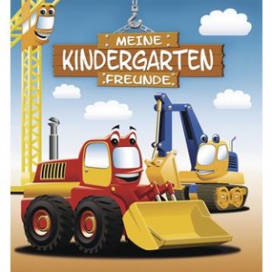 Meine Kindergarten-Freunde: Bagger (blau)