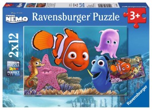DFN: Nemo, der kleine Ausreißer Puzzle 2x12 Teile