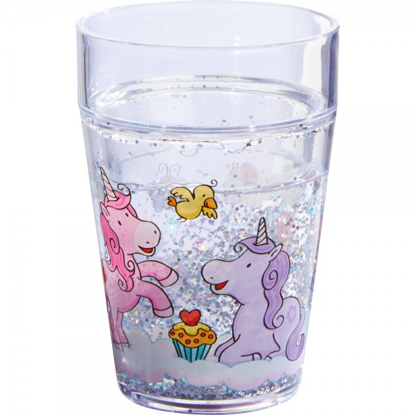 Glitzerbecher Einhorn HABA
