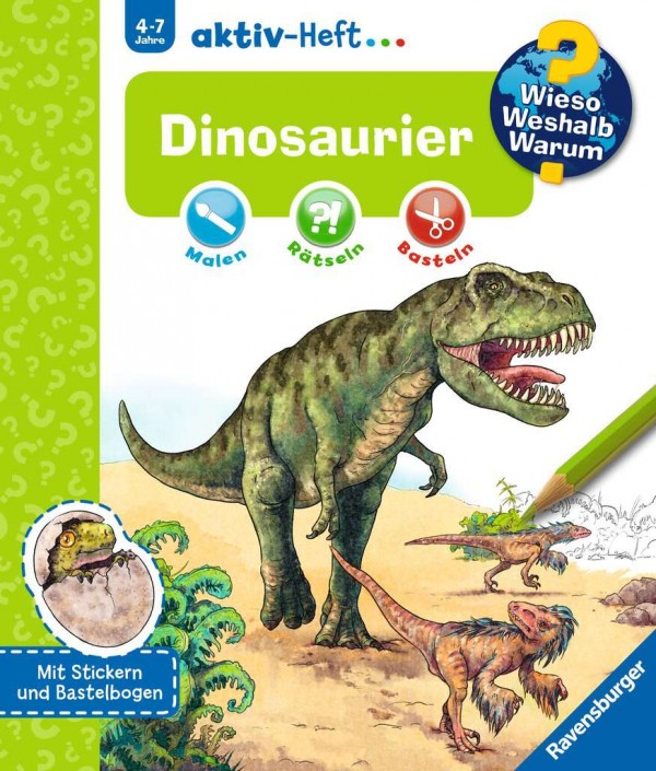 Wieso? Weshalb? Warum? aktiv-Heft: Dinosaurier