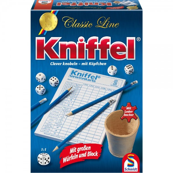 Classic Line, Kniffel®, mit großem Spielblock