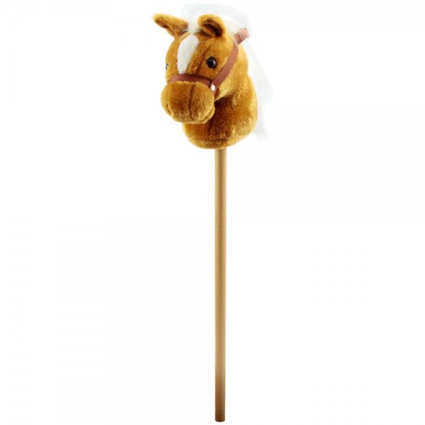 PLÜSCH STECKEN-PFERD 95CM 3-FACH FDSH009