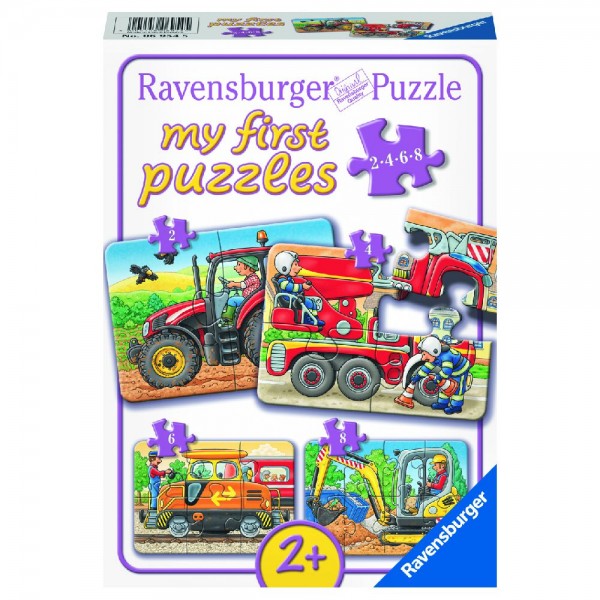 Bei der Arbeit my first puzzles 2, 4, 6, 8 Teile