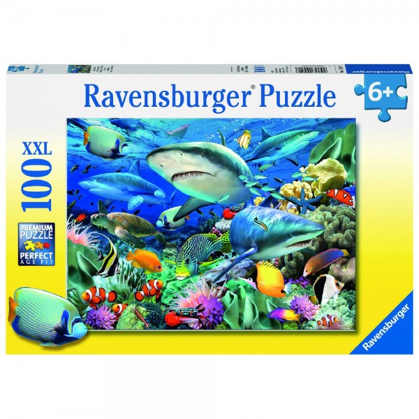 Riff der Haie Puzzle 100 Teile XXL