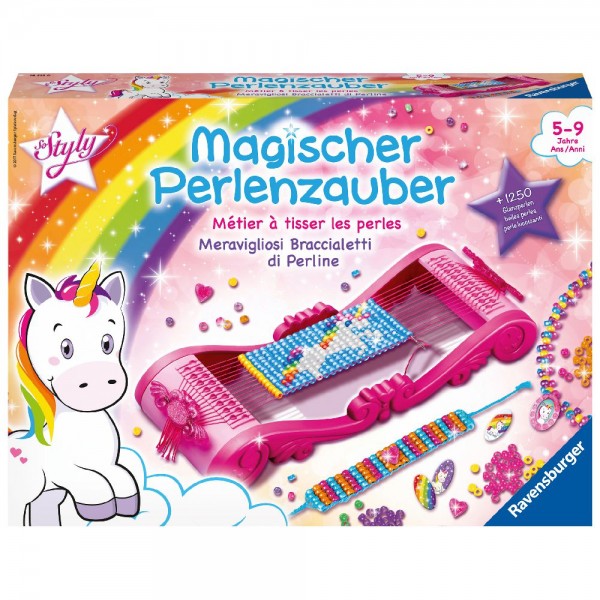 Magischer Perlenzauber Einhorn
