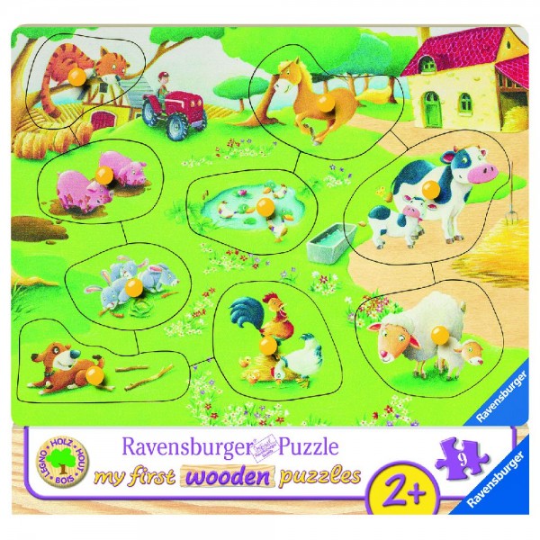 Kleiner Bauernhof Puzzle 7-10 Teile