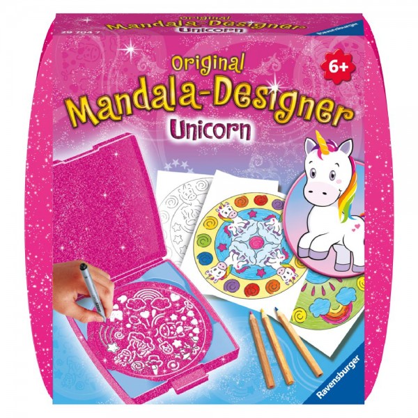 Unicorn Mandala-Designer Mini