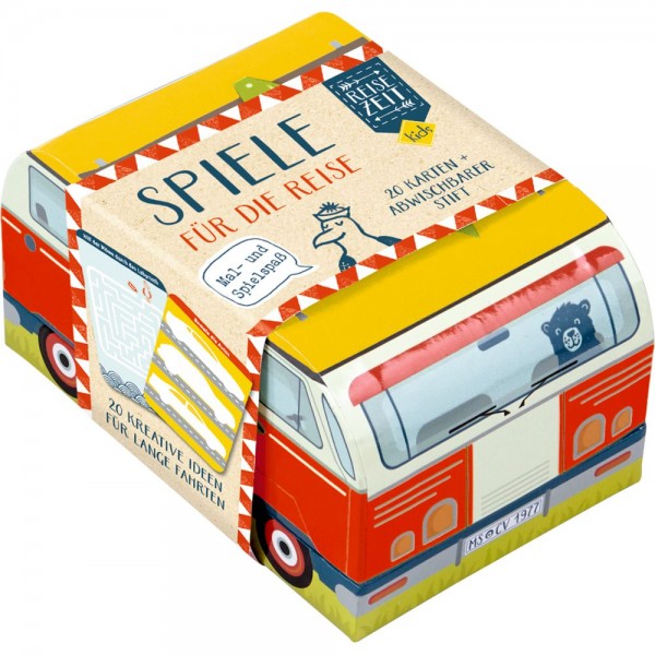 Spiele für die ReiseMal+Spielspaß Reisezeit Kids Bücher Spiel & Malen Bücher Kreativ