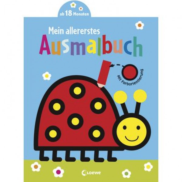 Mein allererstes Ausmalbuch: Marienkäfer