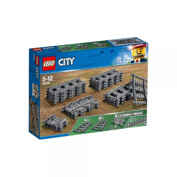 LEGO® City Eisenbahn 60205 Schienen