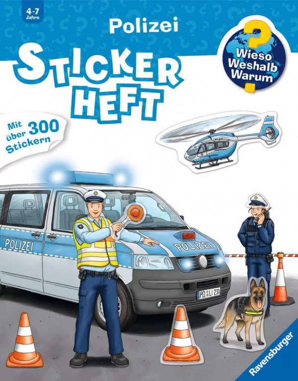 Wieso? Weshalb? Warum? Stickerheft: Polizei