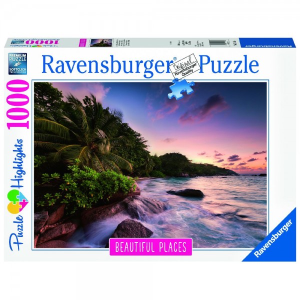Insel Praslin auf den Seychellen Puzzle 1000 Teile