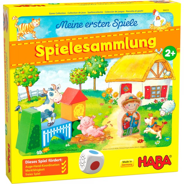 Meine ersten Spiele Spielesammlung Bauernhof HABA