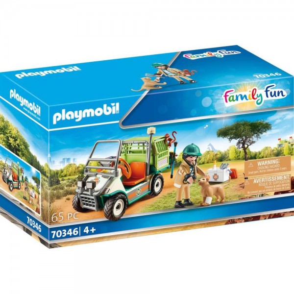 Playmobil 70346 Zoo-Tierarzt mit Fahrzeug