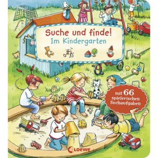 Suche und Finde-Kindergarten